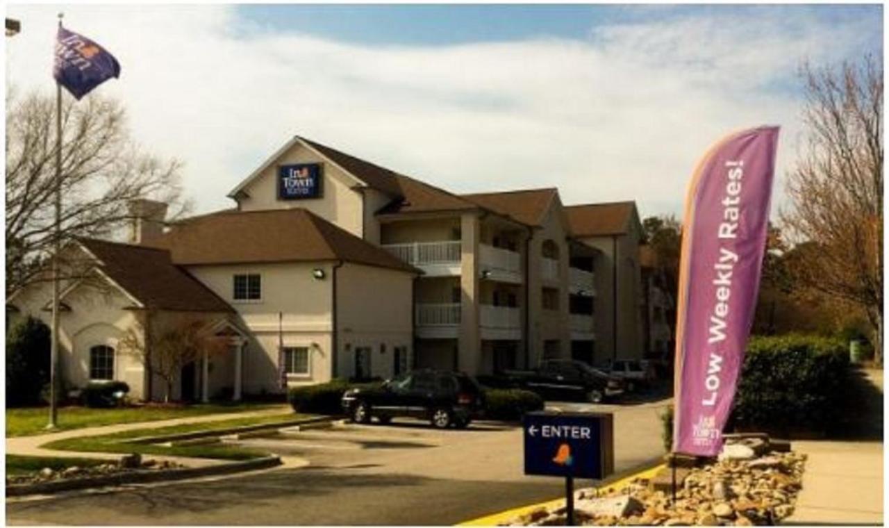Intown Suites Extended Stay Raleigh Nc- Capital Blvd Exterior foto